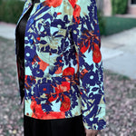 VICTRESS RELAXED FIT JACKET - Orange Burst