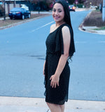 VICTRESS Flutter Dress - Night Sky