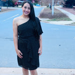 VICTRESS Flutter Dress - Night Sky