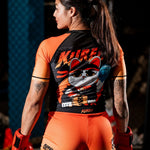 Kureiji Womens Combat Shorts - Neko Fury - Sunrise